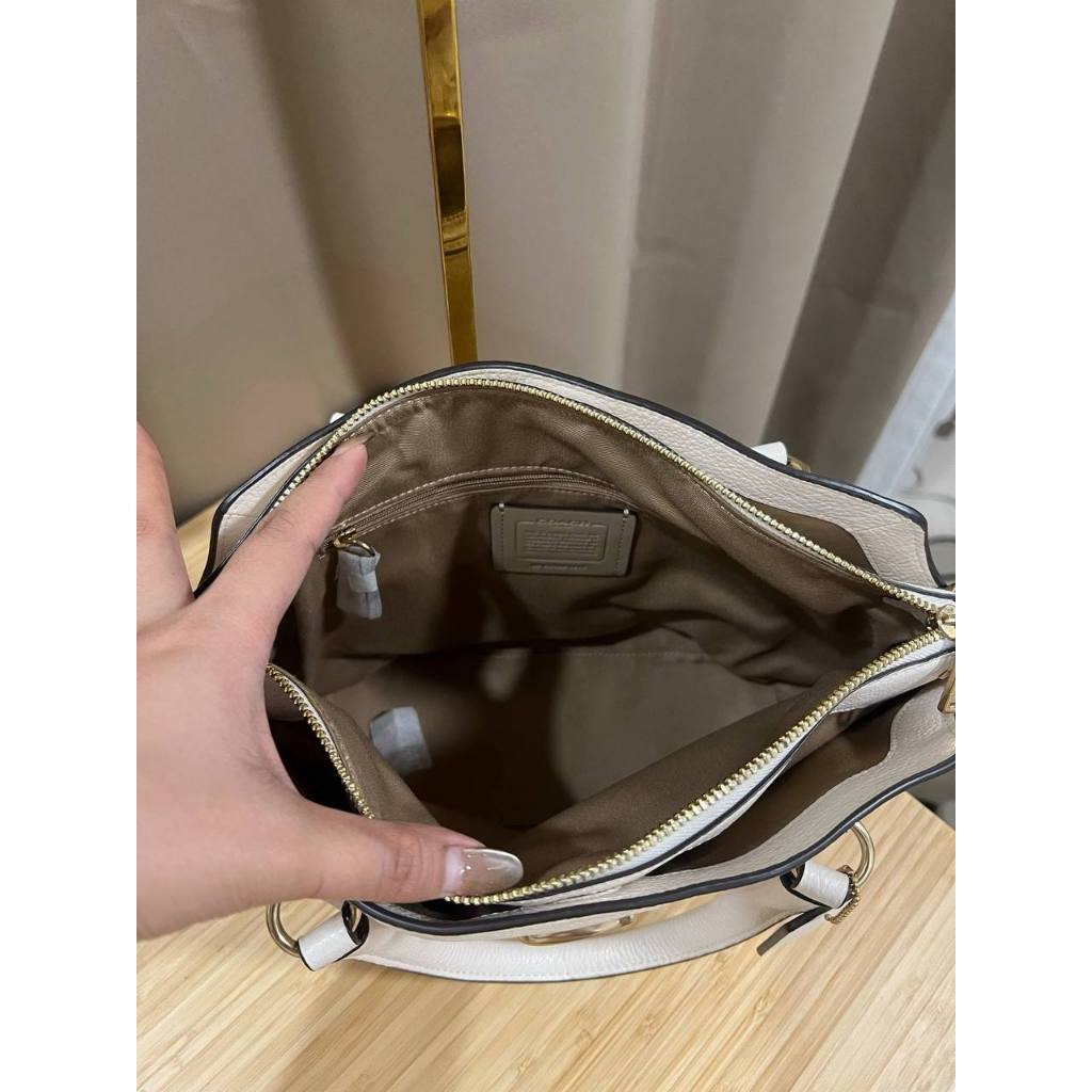 ORIG Preloved CCH Remi Satchel White Bag
