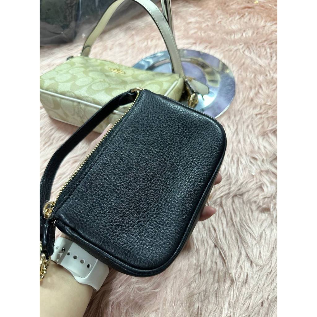 ORIG Preloved CCH Nolita 15 Small Black Wristlet Bag