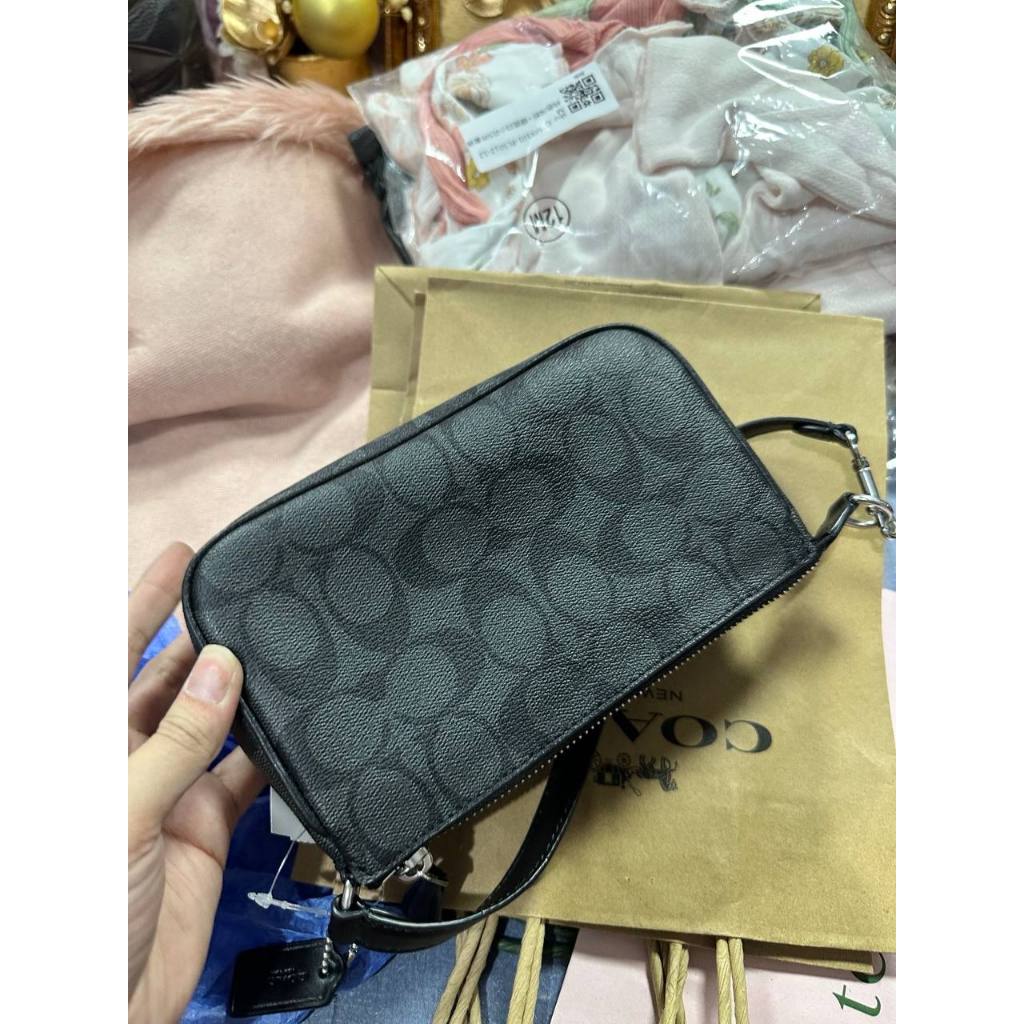 ORIG & IMPORTED CCH Nolita 19 Wristlet Small Black Bag