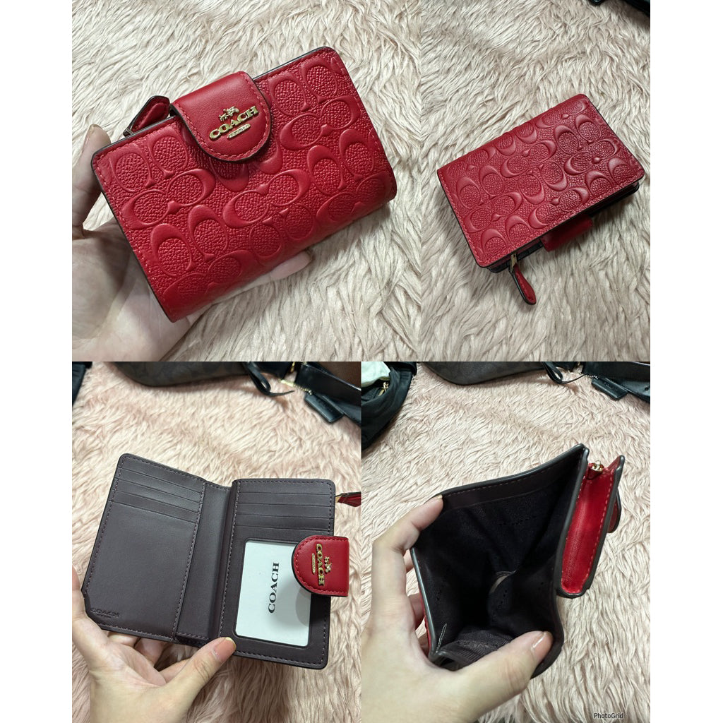 ORIG & IMPORTED CCH MEDIUM CORNER ZIP BIFOLD WALLET