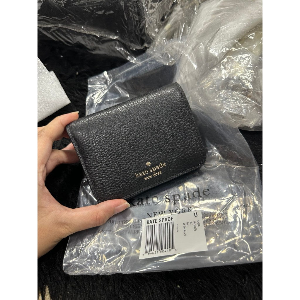 ORIG & IMPORTED KS Lena Small Bifold Wallet in Black Brown Pink Green Red