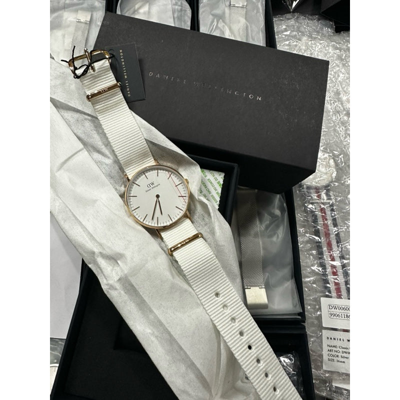 ORIG & IMPORTED Daniel Wellington Classic Dover Women's White Watch DW00600309
