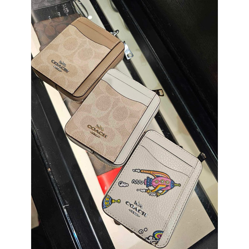 ORIG/IMPORTED ❤️ CCH ZIP CARD CASE WALLET COIN PURSE