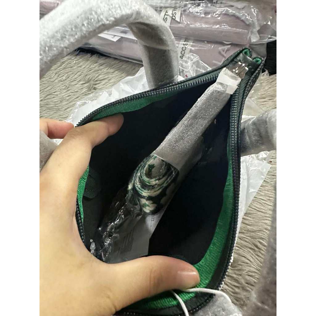 ORIG & IMPORTED LCT Holiday Mini Tote Bag Green