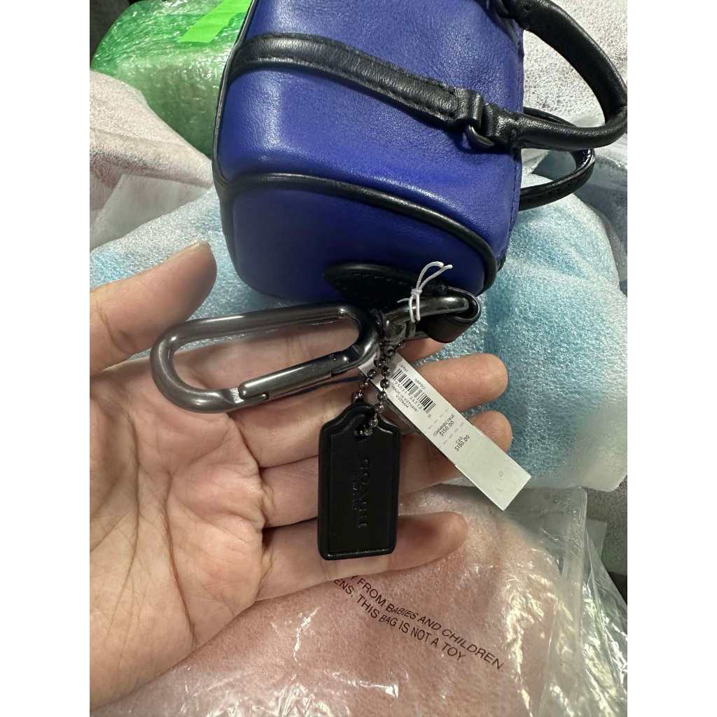 ORIG & IMPORTED CCH Micro Venturer Mini Duffle Bag Key Fob Keychain Blue