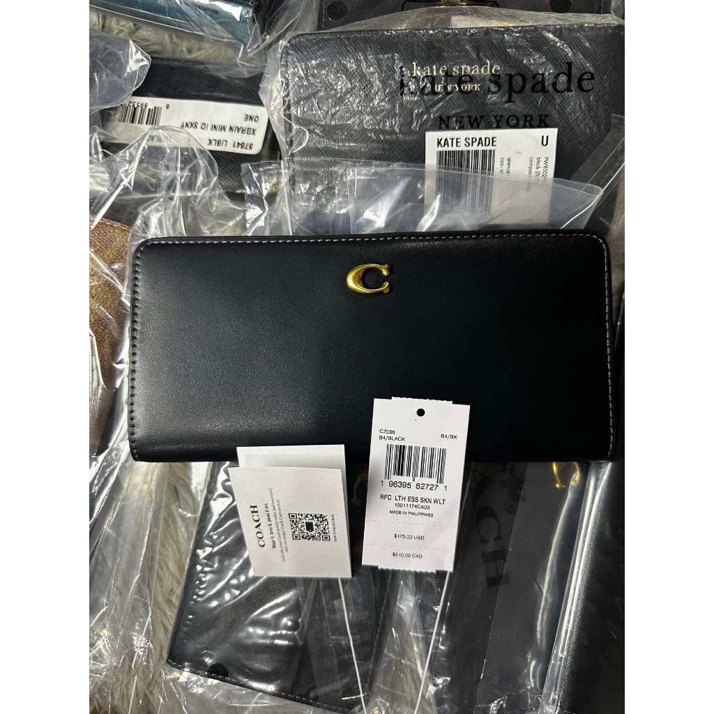 ORIG & IMPORTED CCH Retail Slim Long Wallet Black