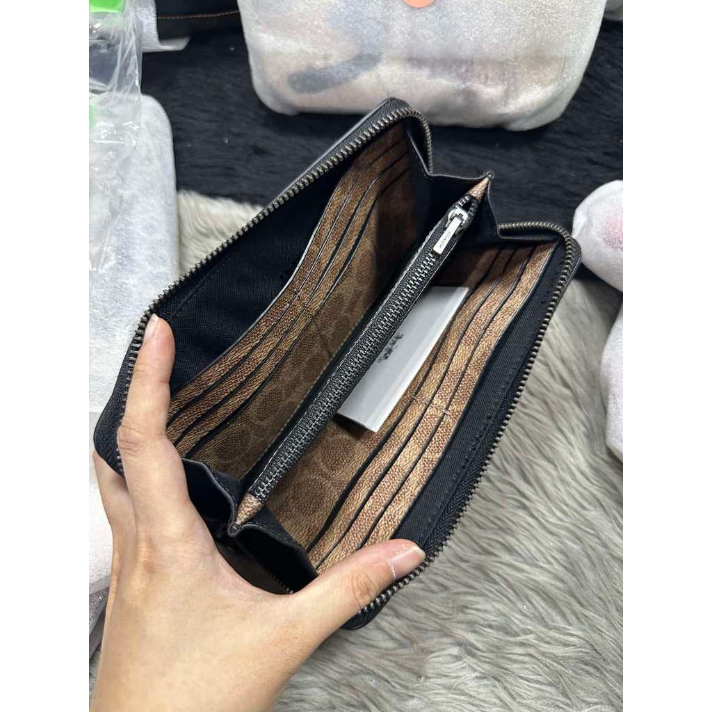 ORIG & IMPORTED CCH Retail Accordion Long Men's Black Wallet