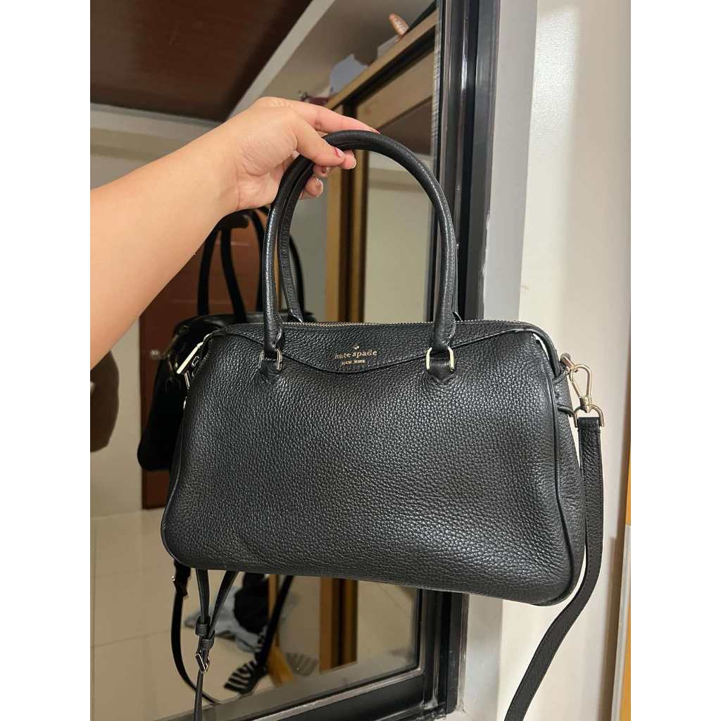 ORIG Preloved KS Mimi Satchel Black Bag