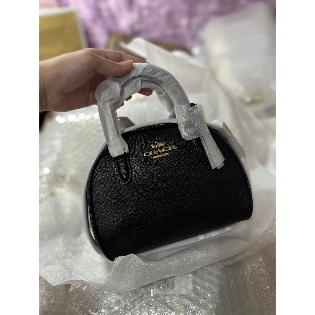 ORIG & IMPORTED CCH Sydney Satchel Top Handle Black Bag