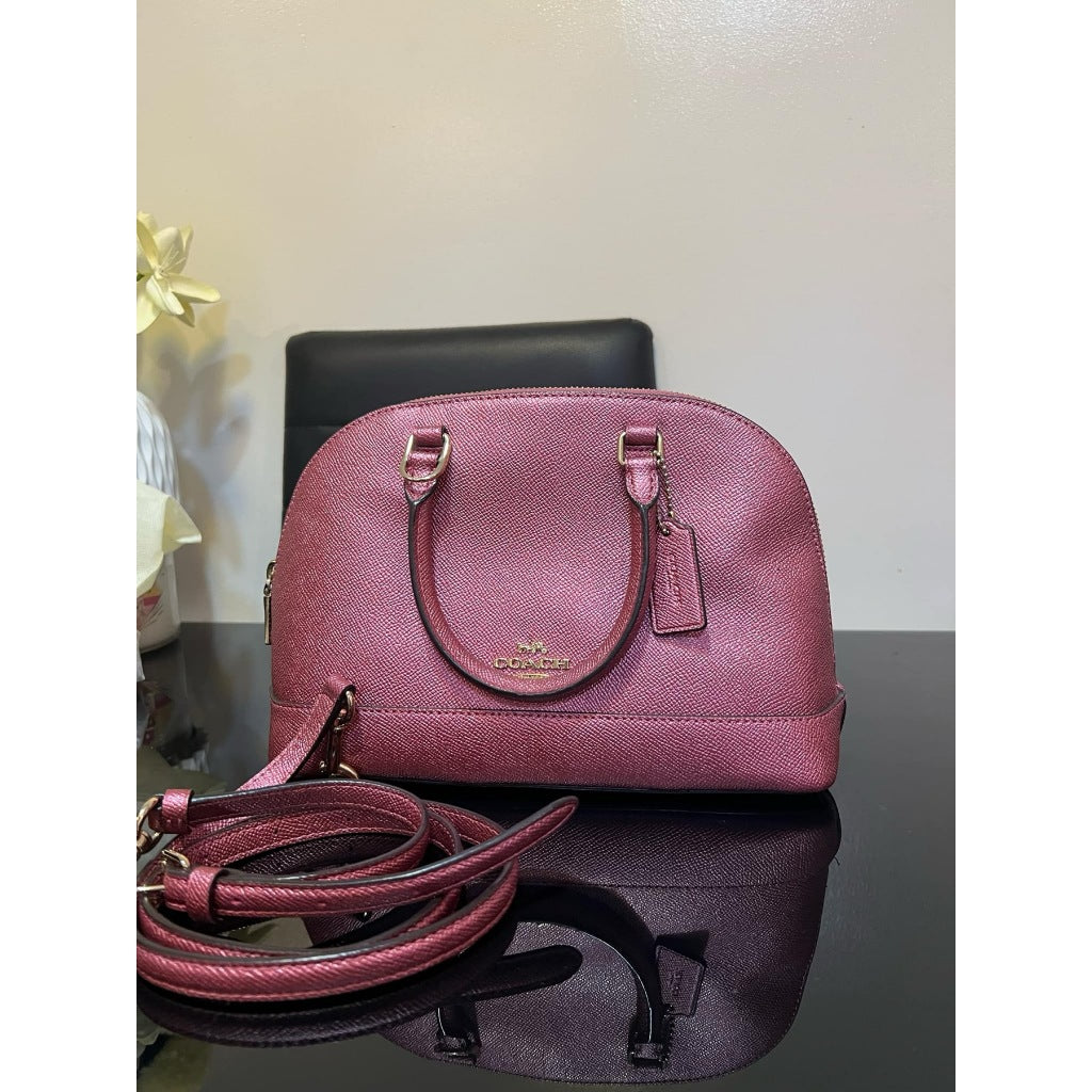 ORIG Preloved CCH Mini Sierra Satchel Metallic Pink Small Bag