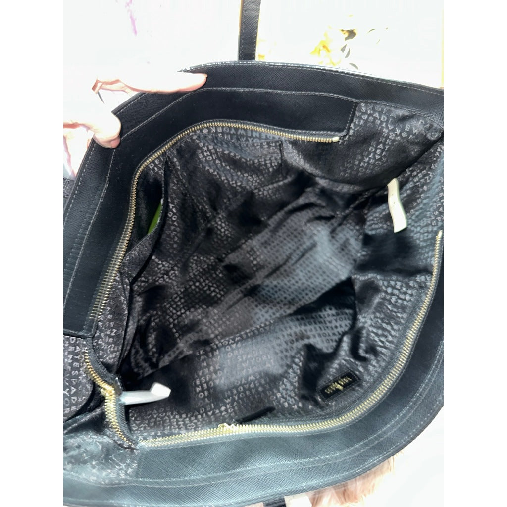 ORIG & IMPORTED KS Blake Avenue Margareta Large Nylon Tote Bag Black