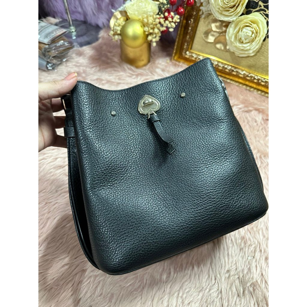 ORIG Preloved KS Marti Small Bucket Bag Black