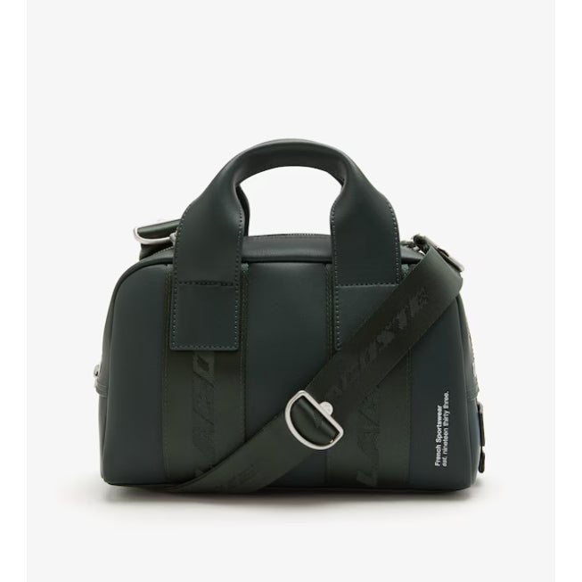 ORIG & IMPORTED LCT Unisex Contrast Inscriptions Gym Green Duffle Satchel Bag