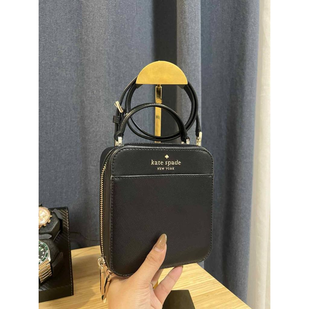 ORIG & IMPORTED Preloved KS Daisy Vanity Crossbody Small Bag in Black