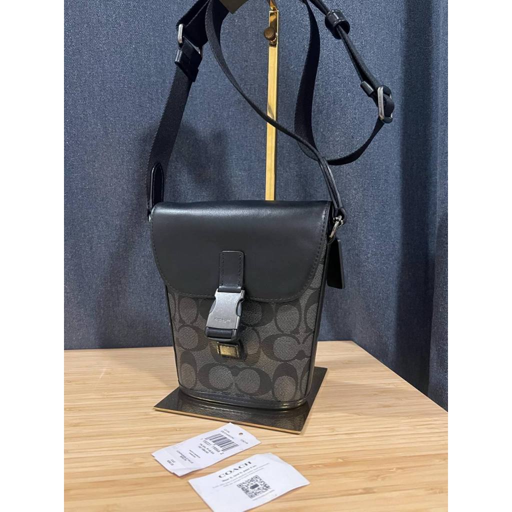 ORIG Preloved CCH Track Small Flap Crossbody Men Phone Bag