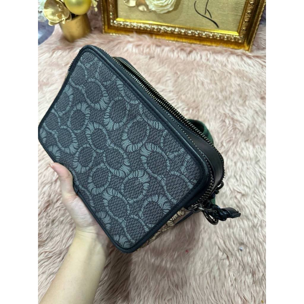 ORIG Preloved CCH X Michael B. Jordan Charter Crossbody Men Bag 24 Black