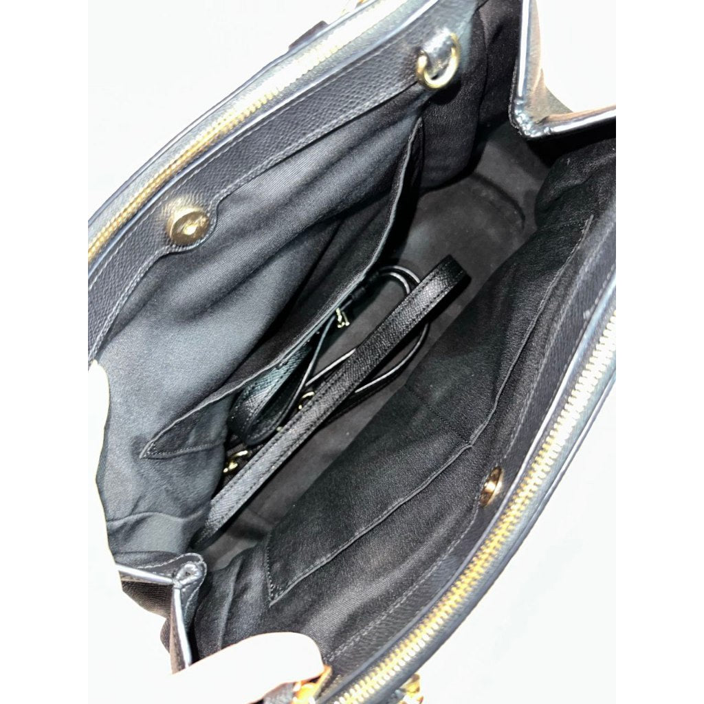 ORIG Preloved CCH Crossgrain Large Brooke Carryall Black Bag