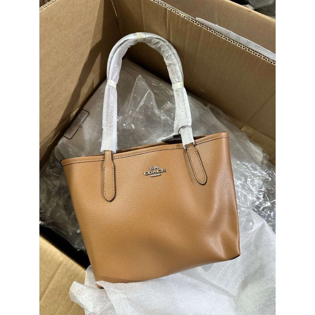 ORIG & IMPORTED CCH Small City Tote Bag Saddle Brown