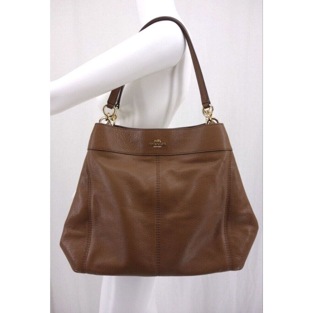 ORIG Preloved CCH Lexy Large Hobo Shoulder Bag Brown