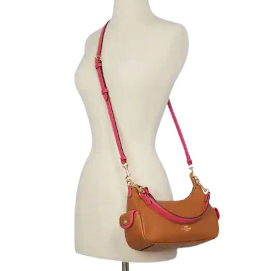 ORIG Preloved CCH Pennie Shoulder Bag 25 Brown Bag