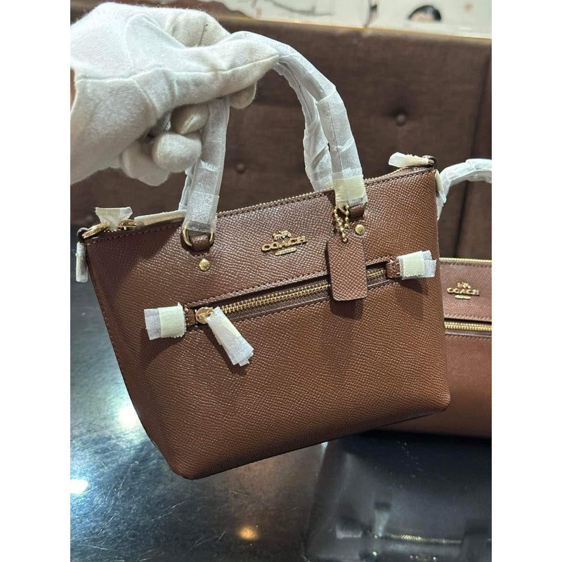 ORIG & IMPORTED Preloved CCH Mini Gallery Bag Brown