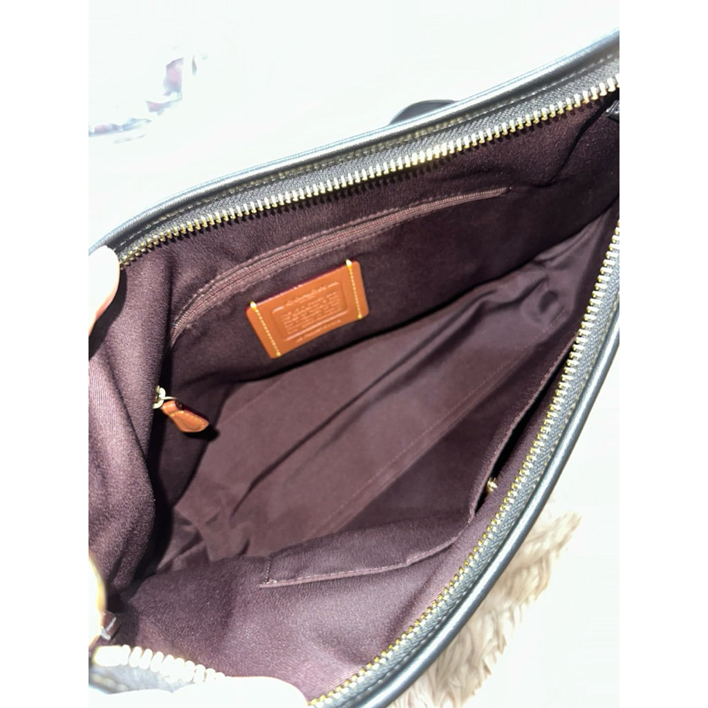 ORIG & IMPORTED CCH Laurel Shoulder Bag In Signature Canvas Walnut Brown
