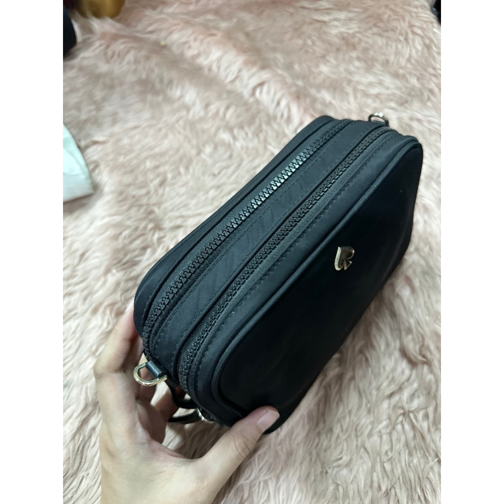 ORIG Preloved CCH Jae Small Camera Bag Black Nylon