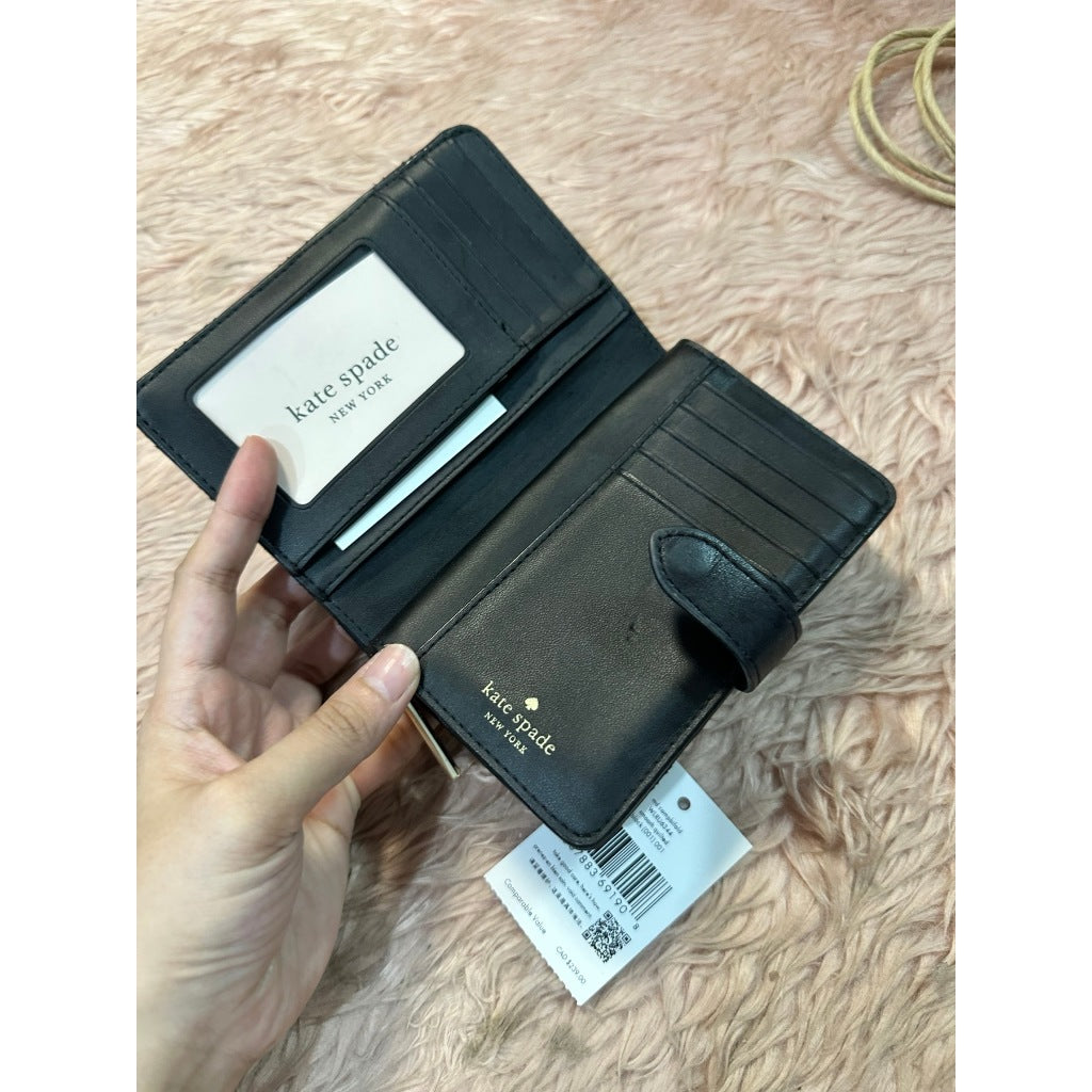 ORIG Preloved KS Natalia Medium Compact Bifold Wallet