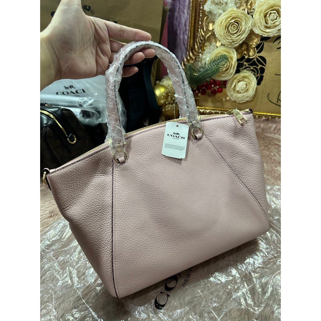 ORIG & IMPORTED CCH Prairie Satchel Bag in Light Pink
