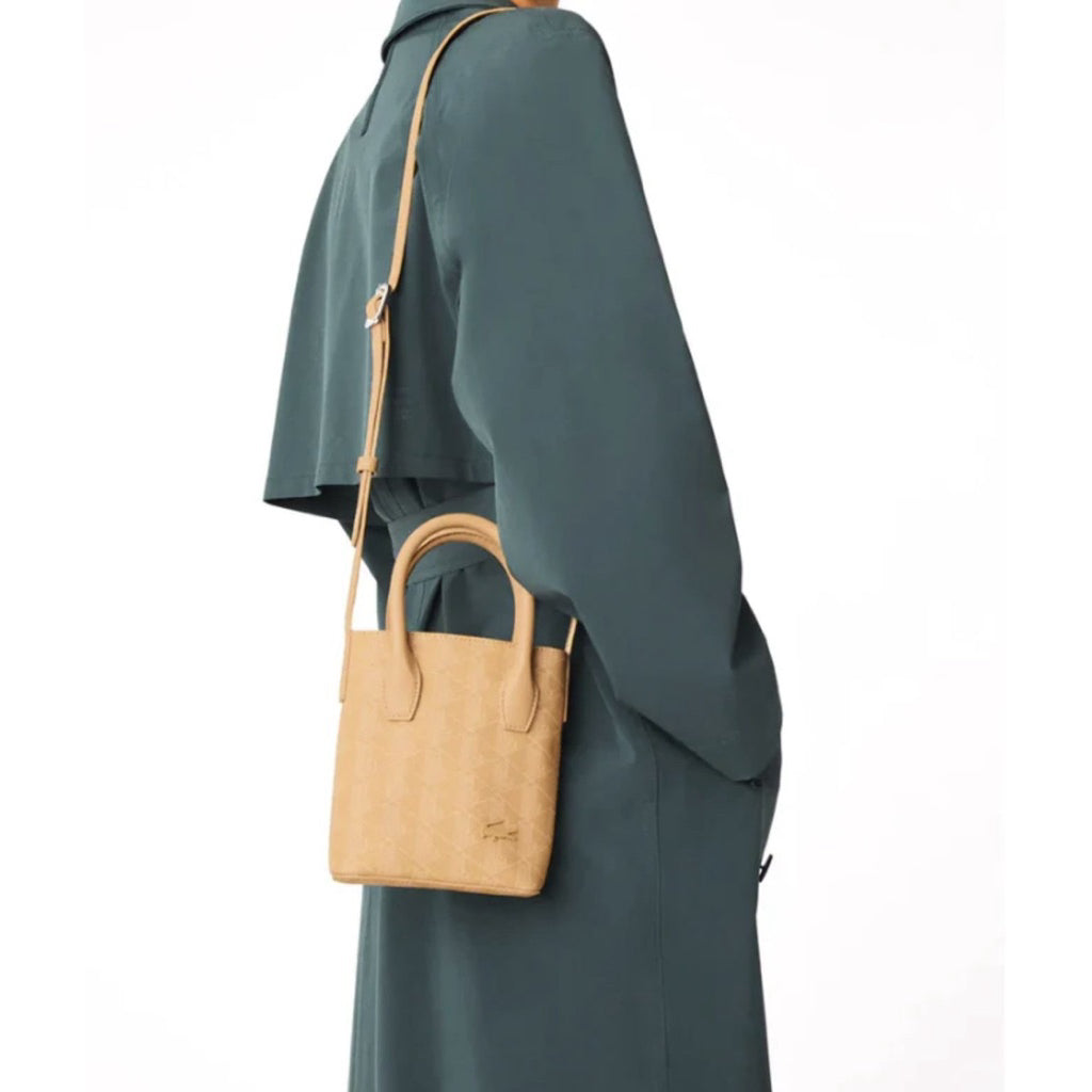 ORIG Preloved LCT Vertical Mini Phone Bag Viennois Beige