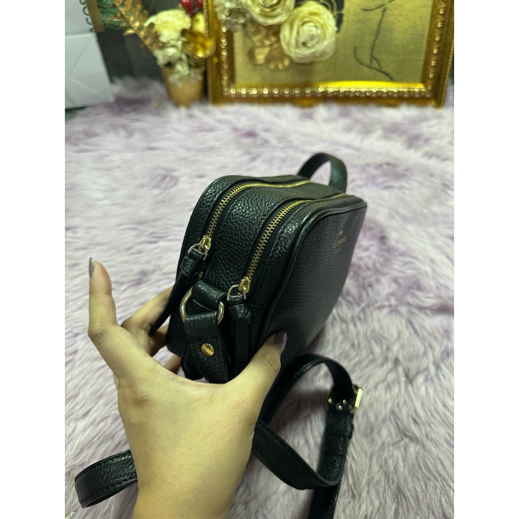 ORIG Preloved KS Mulberry Street Pyper Crossbody Small Bag Black