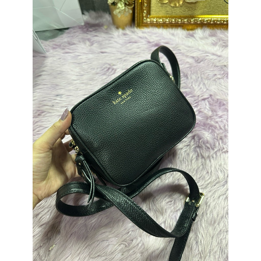 ORIG Preloved KS Mulberry Street Pyper Crossbody Small Bag Black