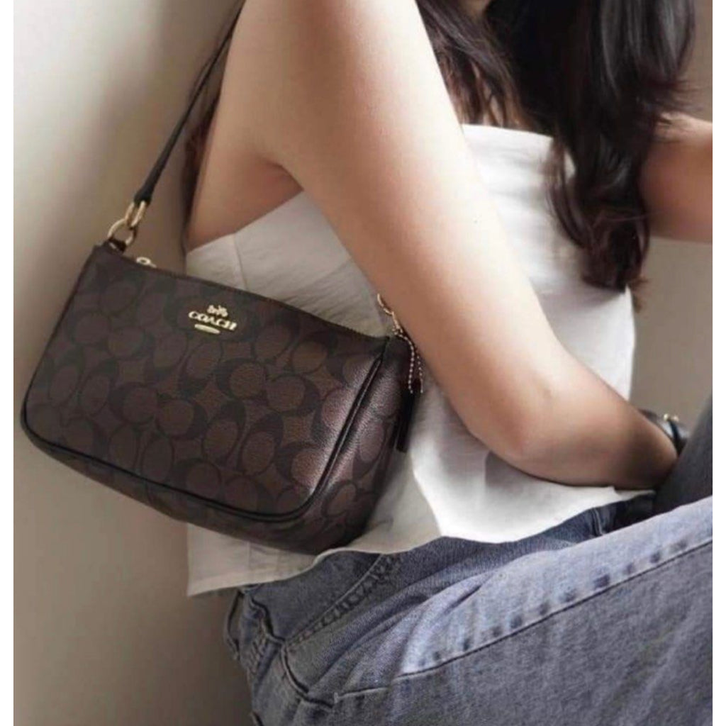 ORIG & IMPORTED CCH RARE Top Handle Nolita-Like Small Bag Brown