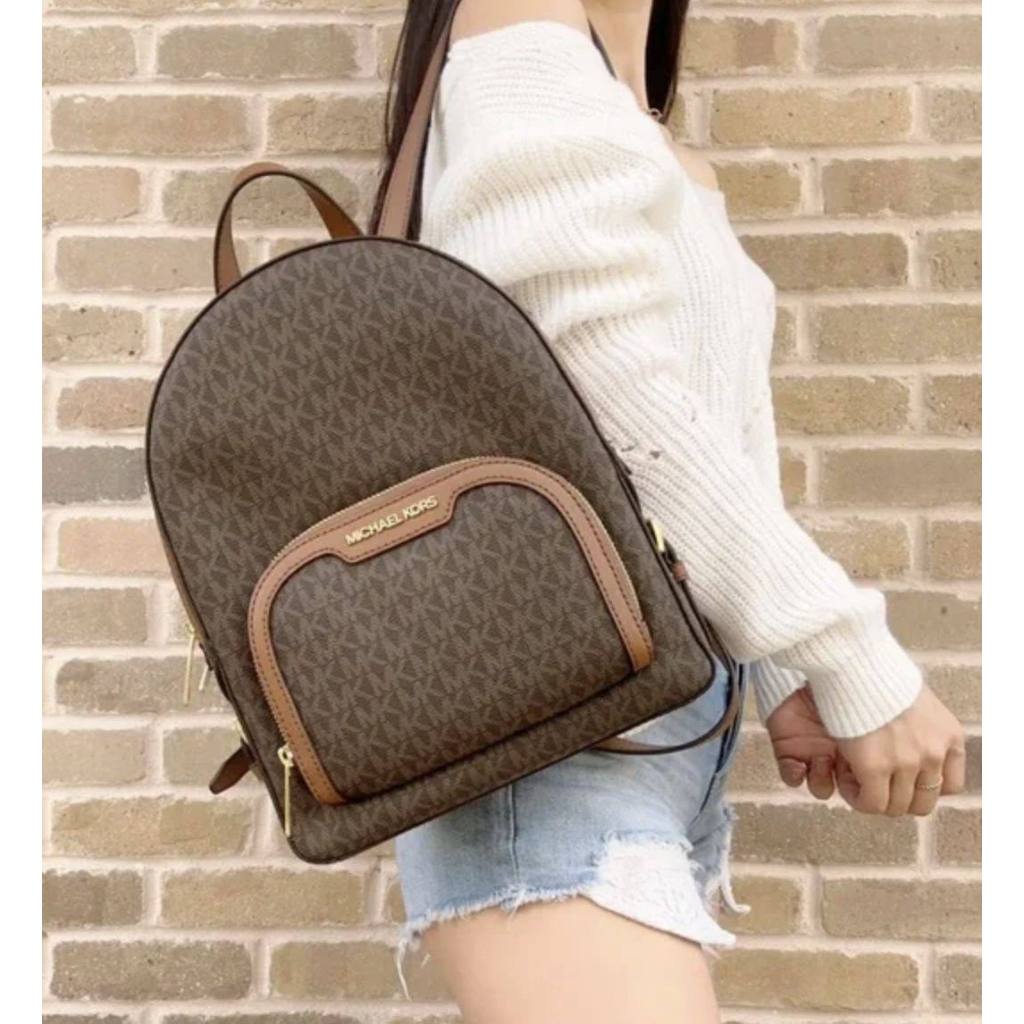 ORIG & IMPORTED MK Jaycee Medium Brown Backpack Bag