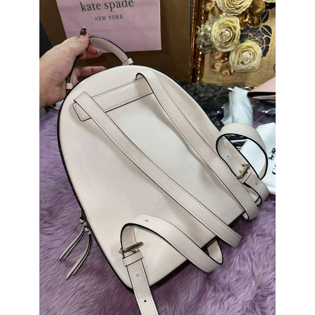 ORIG Preloved CCH Jordyn Leather Backpack White Bag