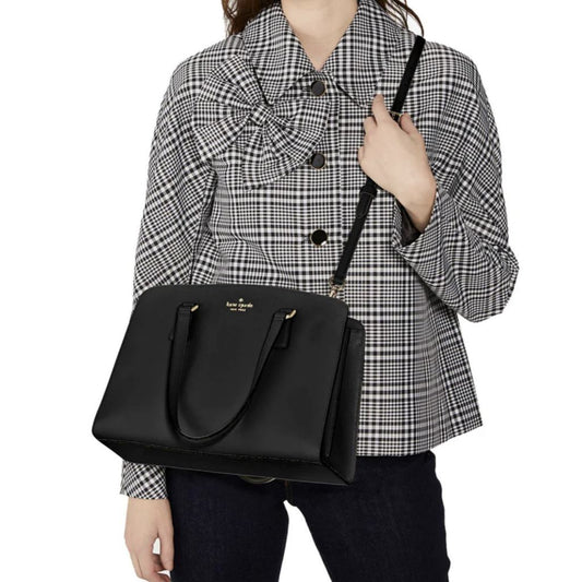 ORIG & IMPORTED KS Perry Medium Satchel Black Bag