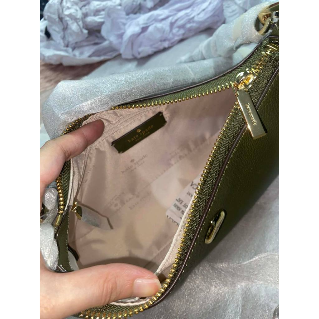 ORIG & IMPORTED KS Kayla Small Convertible Shoulder Green Bag