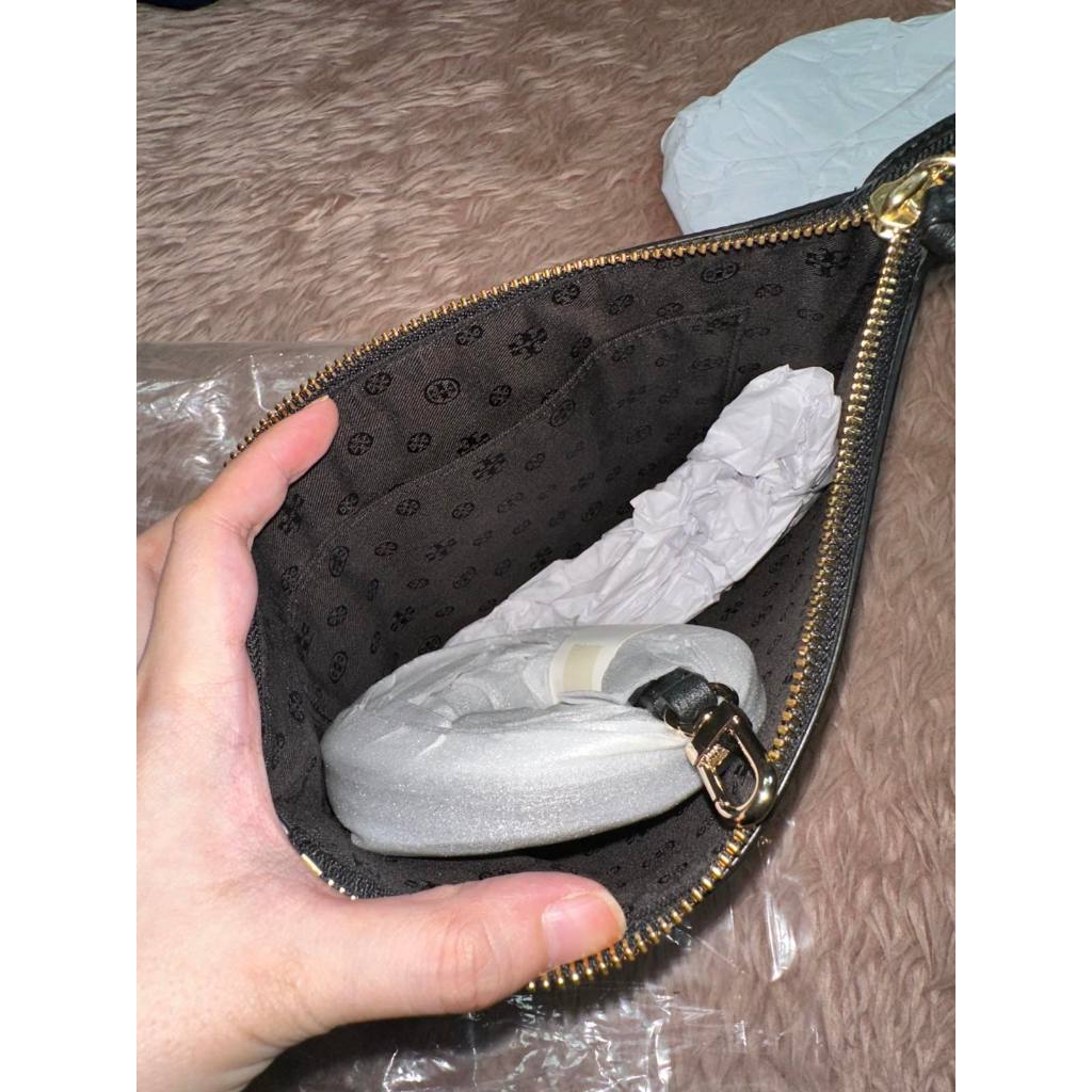 ORIG & IMPORTED TB Tassel Crossbody Black Bag