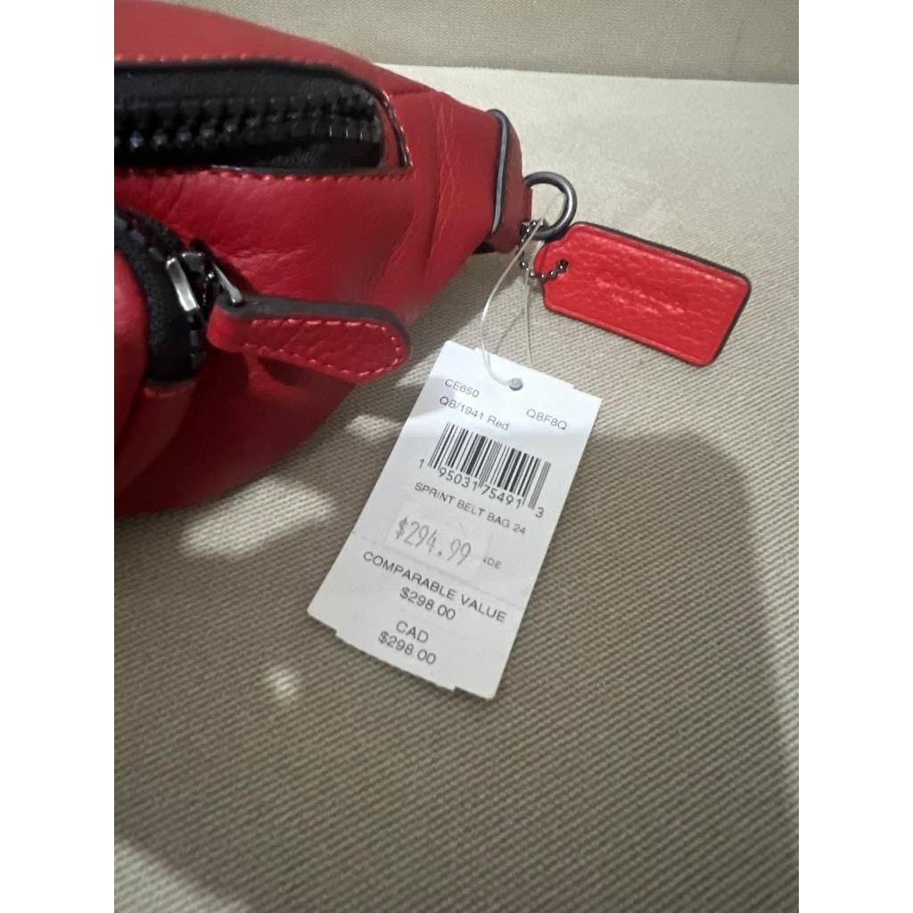 ORIG & IMPORTED CCH Sprint Small Belt Men Bag 1941 Red
