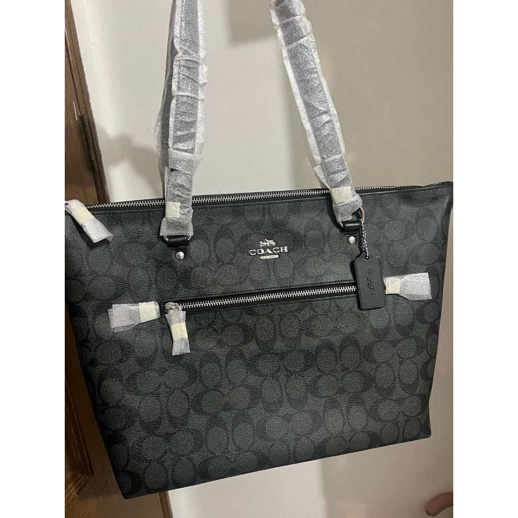 ORIG & IMPORTED CCH Gallery Tote Black Bag In Signature Canvas