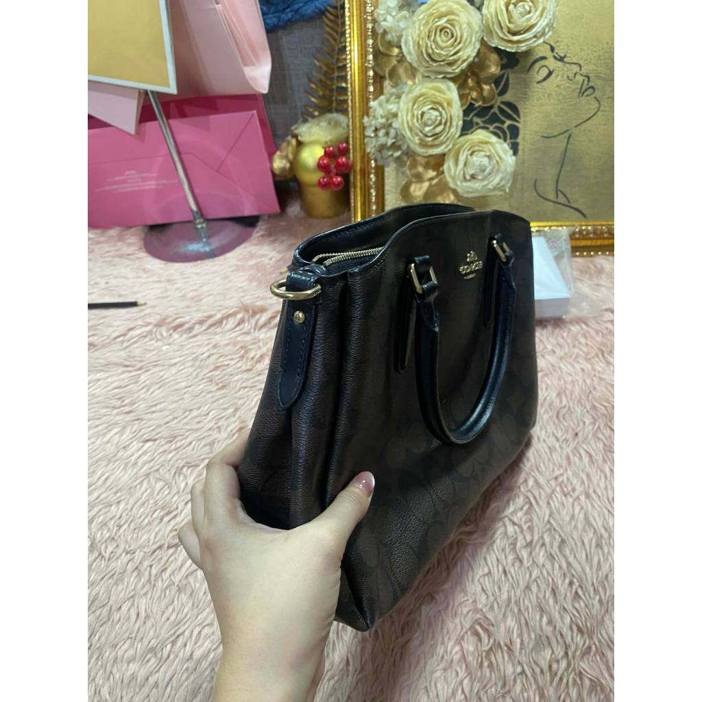 ORIG Preloved CCH Large Sage Carryall Brown/Black Bag