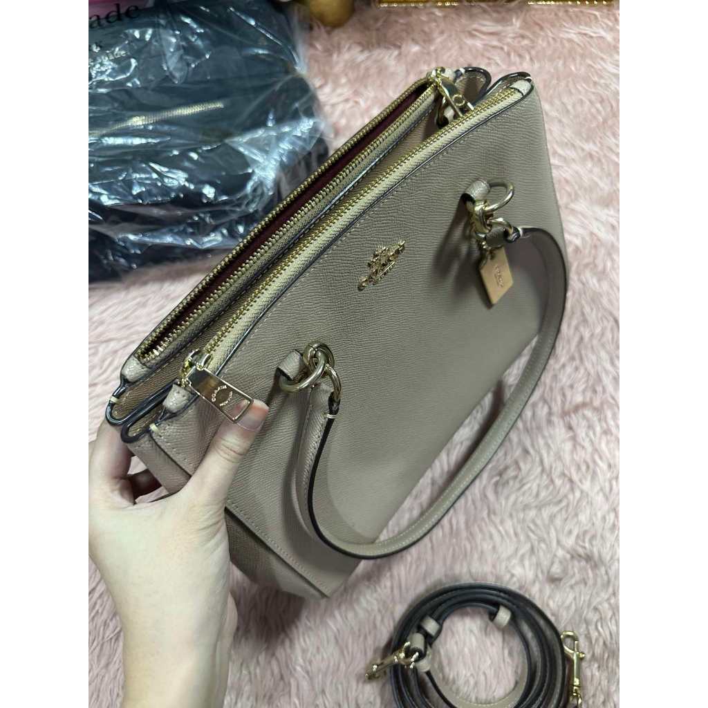 ORIG Preloved CCH Etta Carryall Tote Shoulder Large Taupe Bag