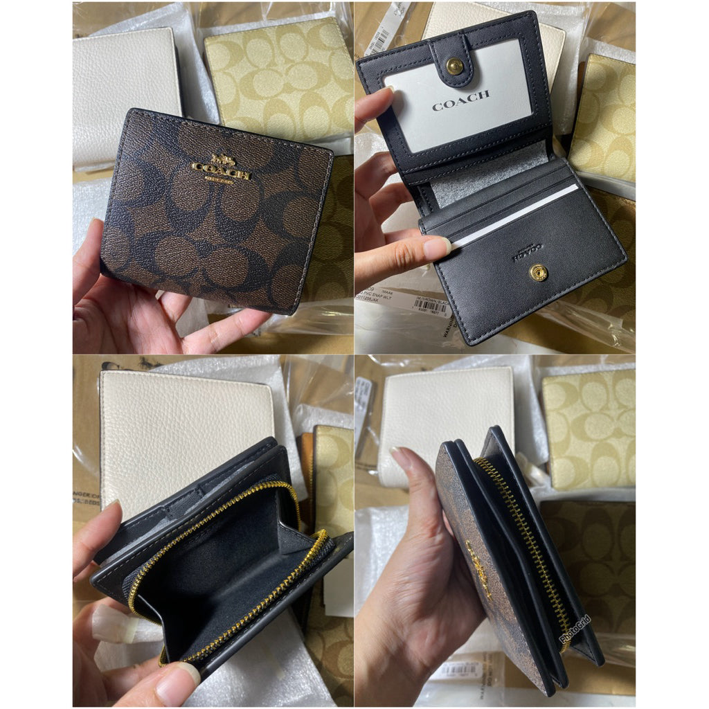 ORIG & IMPORTED CCH SMALL SNAP WALLET COIN PURSE