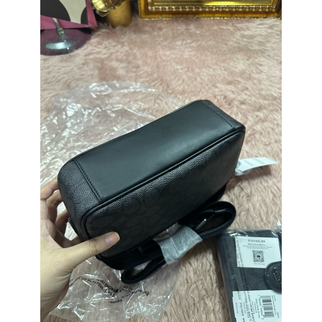 ORIG & IMPORTED CCH Graham Crossbody In Signature Canvas Men's Bag Black