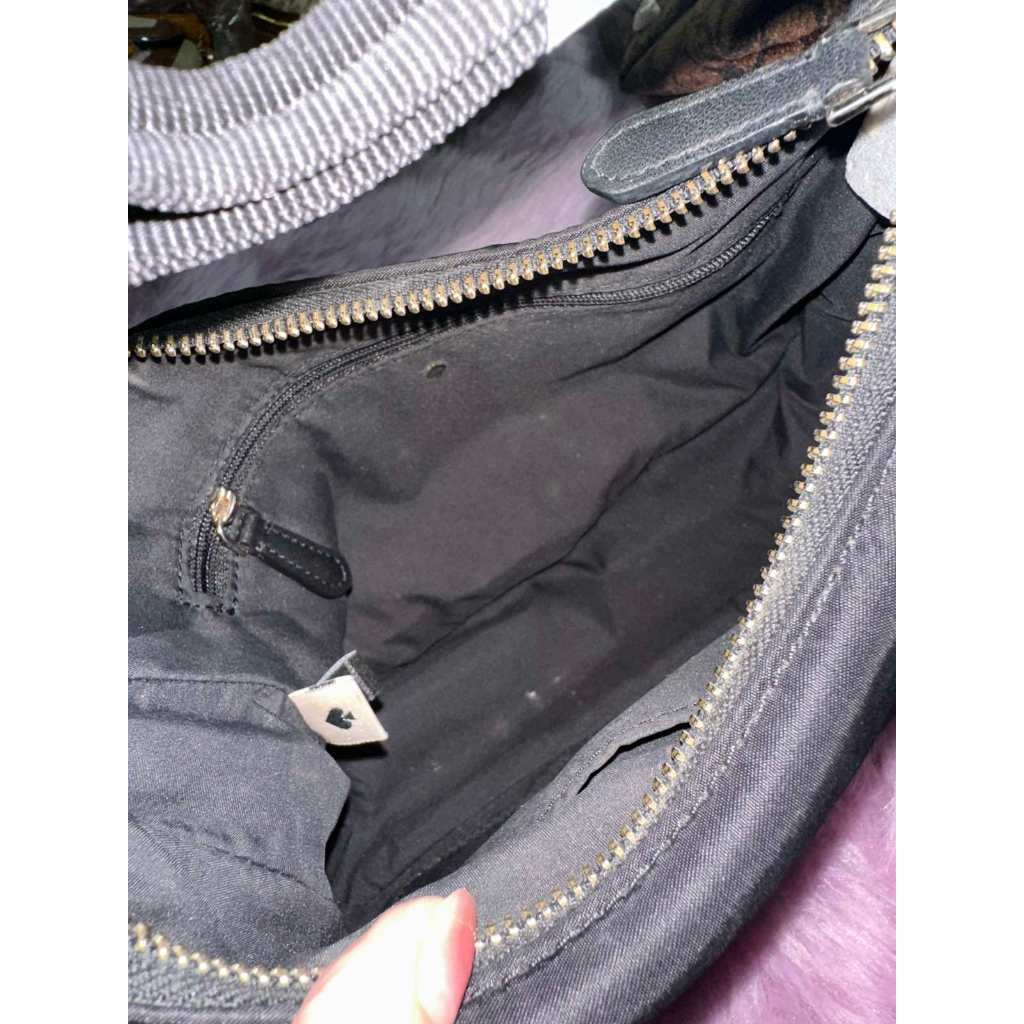 ORIG Preloved Retail KS The Little Better Sam Nylon Small Shoulder Bag Black