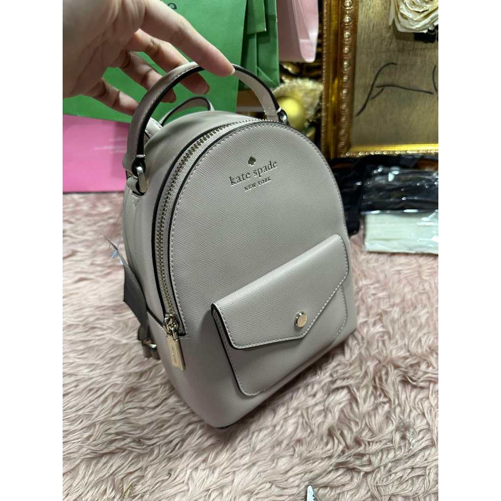ORIG & IMPORTED KS Schuyler Mini Backpack Bag Warm Beige