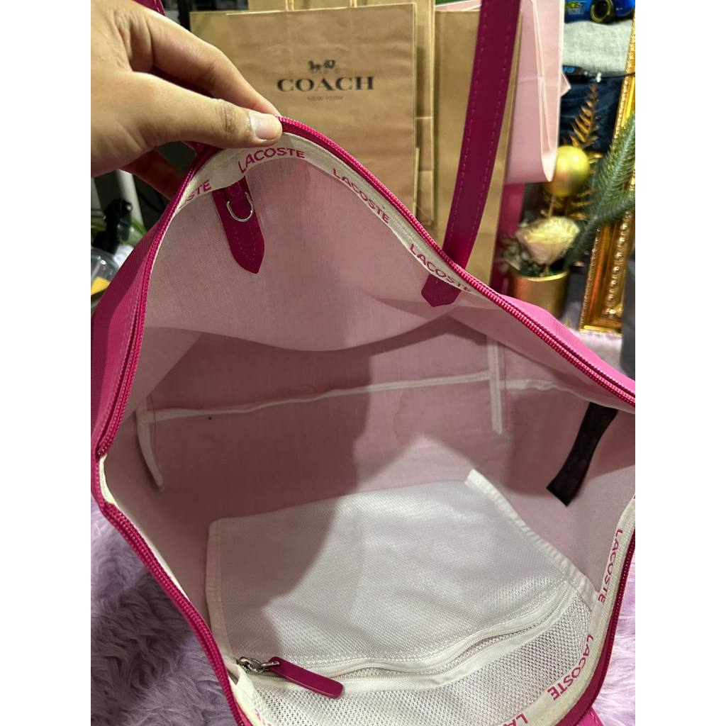 ORIG Preloved LCT Large Tote Pink Bag