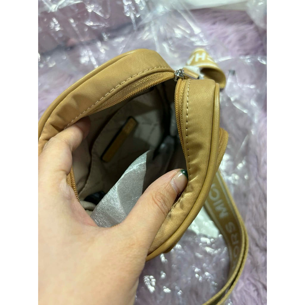 ORIG & IMPORTED MK Khai Nylon Crossbody Small Phone Black Pink Brown Bag