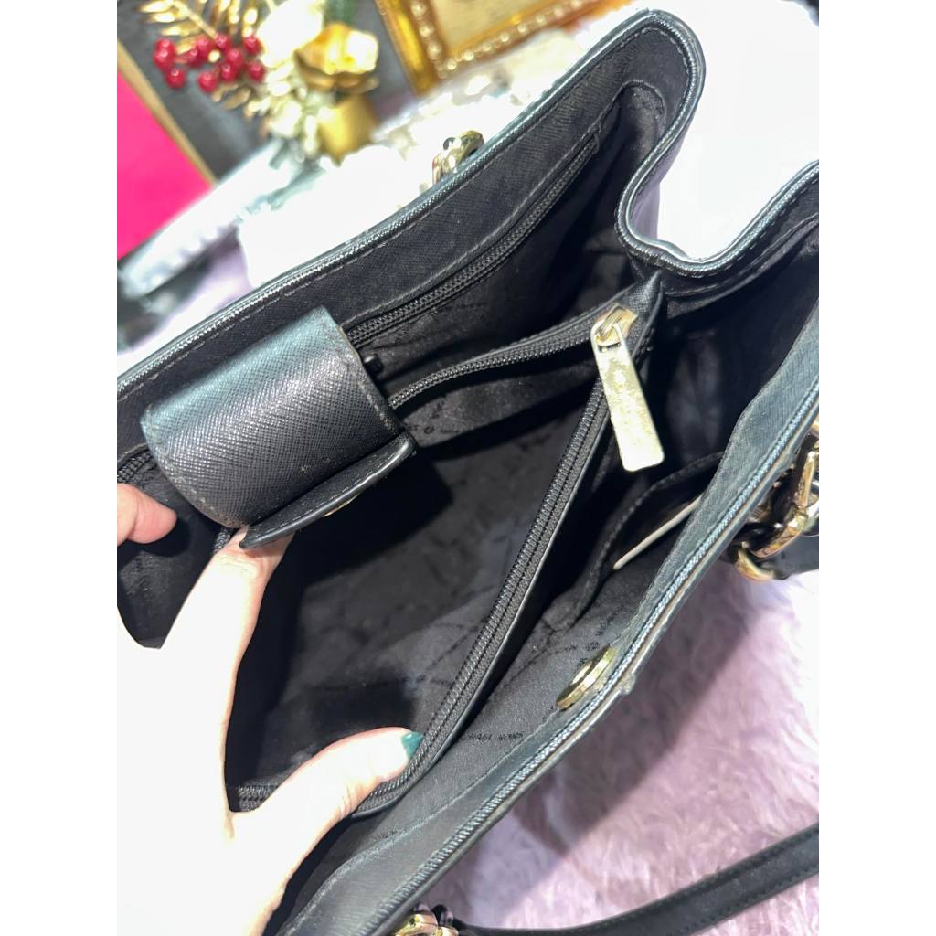 ORIG Preloved MK Sofia Large Tote Black Bag