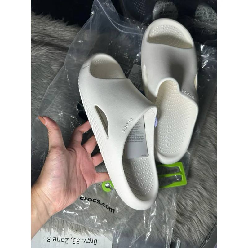 AUTHENTIC/ORIGINAL Mellow Recovery Men Slides in White